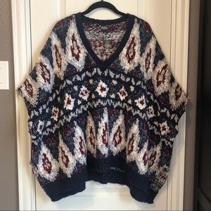 Aerie Sweater Poncho - XS-S